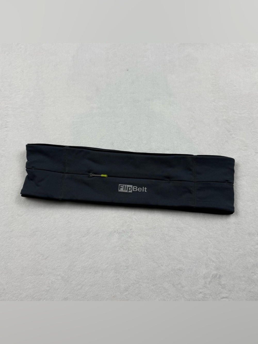FlipBelt Zipper Running Waist Pack in Black Size Medium